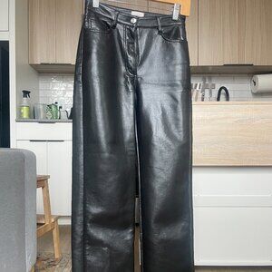 Aritzia Wilfred Melina Faux Leather Pant (Size 0)